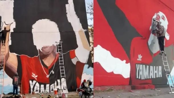 Dos artistas fueron baleados mientras pintaban un mural en Rosario.&nbsp;