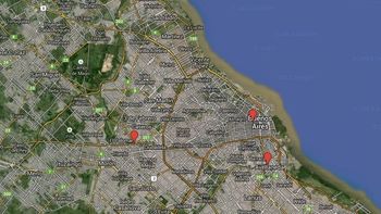 #parodel28: el mapa con los cortes programados en capital y los accesos #parodel28: el mapa con los cortes programados en capital y los accesos