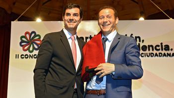 Juan Manuel Urtubey junto a Omar Gutiérrez Juan Manuel Urtubey junto a Omar Gutiérrez