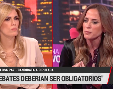 Tolosa Paz expuso operación de Canosa y le dio una clase de periodismo