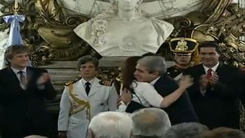 cristina le tomo juramento a anibal fernandez cristina le tomo juramento a anibal fernandez