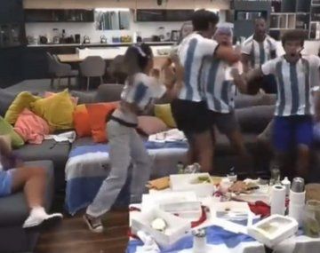 Cómo se vivió en Gran Hermano los dos goles de la Selección Argentina