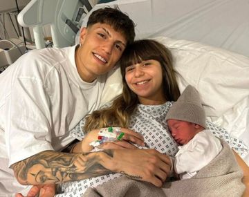 Nació el hijo de Alejandro Garnacho: el tierno posteo