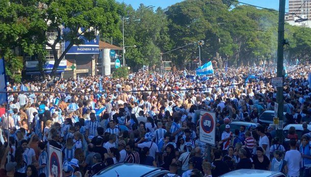 Esta vez la Quinta de Olivos fue escenario de una fiesta: miles de personas celebraron