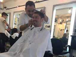 mora paso por la peluqueria antes del superclasico: ¿que se hizo? mora paso por la peluqueria antes del superclasico: ¿que se hizo?