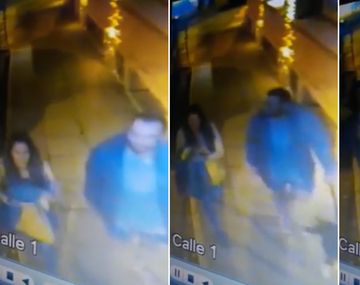 Es un video del sábado donde se la ve paseando con un hombre
