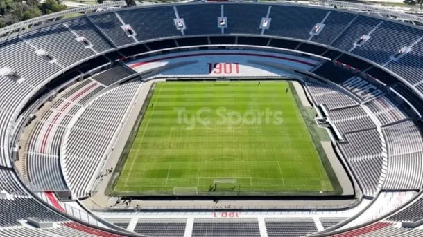 Así está el Monumental a horas del Superclásico entre River y Boca