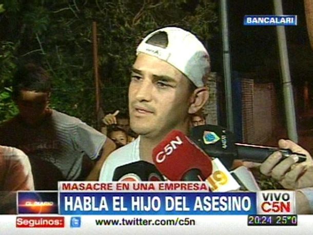 Se cansó e hizo lo que tenía que hacer, dijo el hijo de Landívar