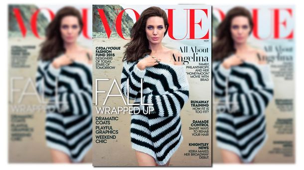 Angelina Jolie y sus hijos son tapa de Vogue tras la polémica por su peso