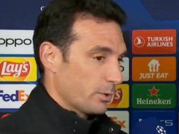 Scaloni rompió el silencio y habló de parar la pelota