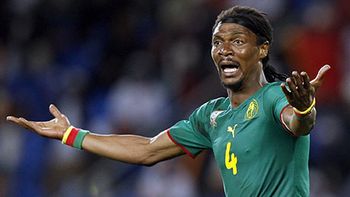 El camerunés disputó cuatro Mundiales El camerunés disputó cuatro Mundiales