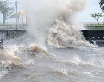 Alertan por importantes crecidas del Río de la Plata