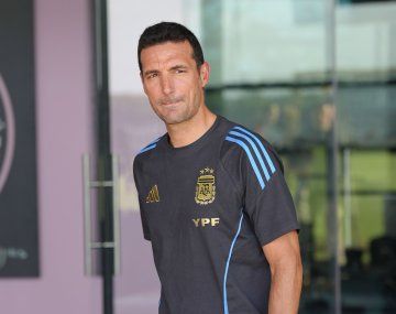 Lionel Scaloni, DT de la Selección Argentina.