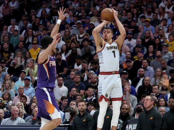 Denver Nuggets le ganó a Phoenix Suns y se adelantó en la semifinal de la NBA