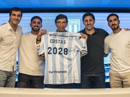 la alegria de costas tras renovar con racing: feliz porque sigo en el lugar donde quiero la alegria de costas tras renovar con racing: feliz porque sigo en el lugar donde quiero