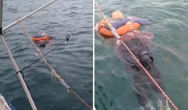 Encontraron viva y flotando en el mar a una mujer que estuvo desaparecida durante dos años