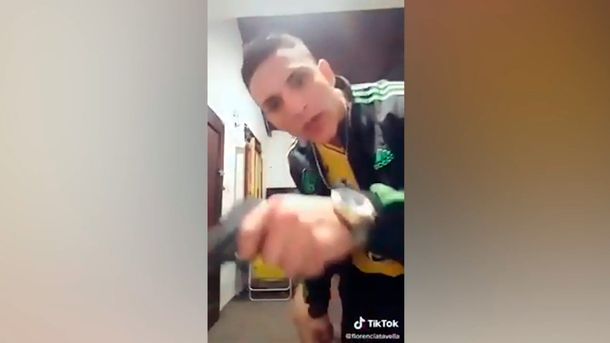 Salió con domiciliaria, hizo un video en TikTok con un arma y lo volvieron a detener
