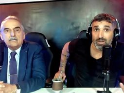 A las piñas en streaming: panelista libertario atacó a Belliboni y Moreno los separó