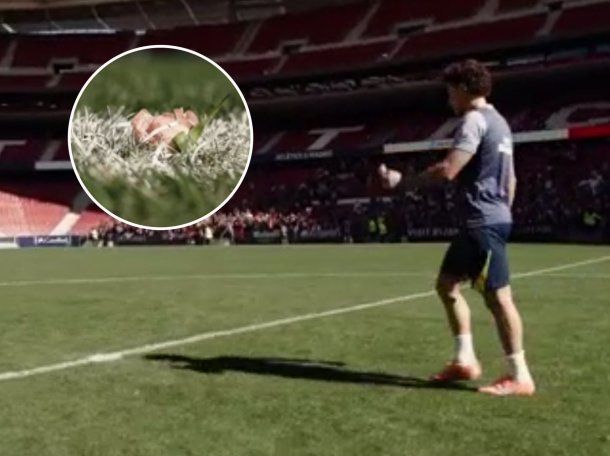 El emotivo gesto de Julián Álvarez con un hincha de Atlético Madrid que perdió a su hija