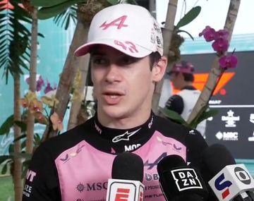 Franco Colapinto en el Gran Premio de Miami.