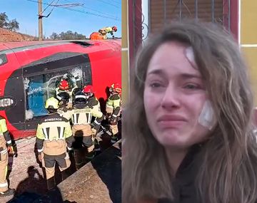 Pensé que era el final: el dramático relato de una pasajera tras el choque de trenes en España