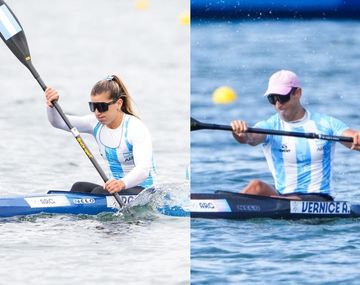 Vernice y Rojas se clasificaron a semis en canotaje en los JJOO