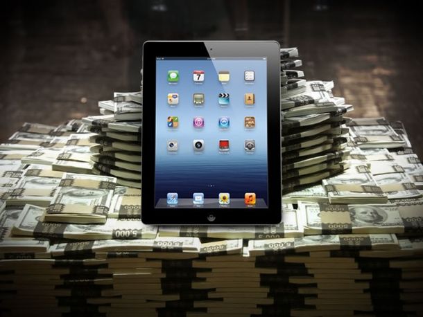 Apple decepciona a pesar del récord de venta del iPad