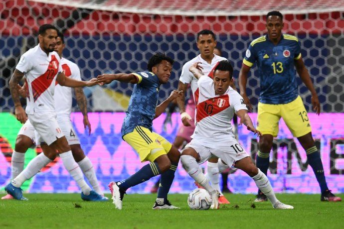 Con un agónico gol, Colombia venció a Perú y se quedó con el tercer puesto