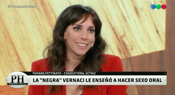 Tamara Pettinato contó cómo y quién le enseñó a hacer sexo oral