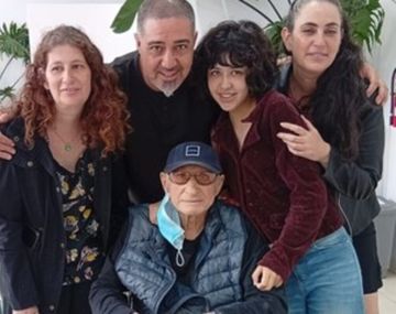 Una de las últimas fotos familiares de Ernesto Cherquis Bialo. Foto: Facebook