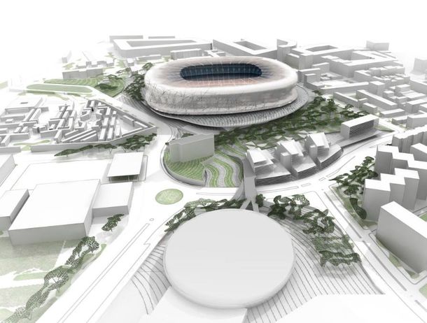 ¿Así podría ser la remodelación del estadio del Barcelona?
