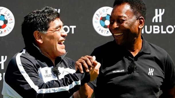Explosiva frase de Diego a Pelé: Messi no tiene personalidad