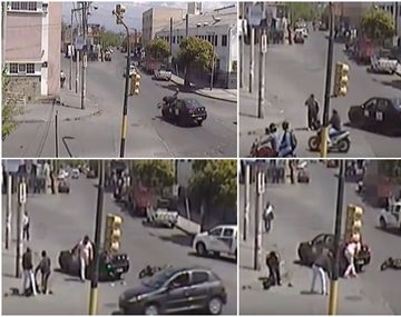 ¡Indignante! Un remisero chocó a un cadete y le robó el dinero