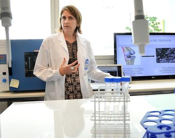 Marina Simian científica del Conicet. Foto: Universidad Nacional de San Martín