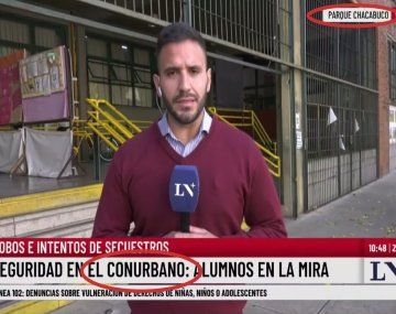 El pifie de LN+ sobre Parque Chacabuco: Inseguridad en el Conurbano
