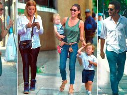 Pampita y Benjamín Vicuña, juntos por sus hijos