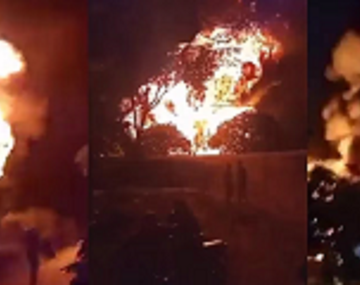 Formosa: explotó un depósito clandestino de combustible en Clorinda