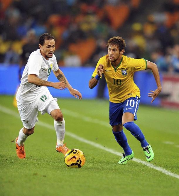 Amistosos: Brasil goleó a Sudáfrica y Alemania le ganó a Chile