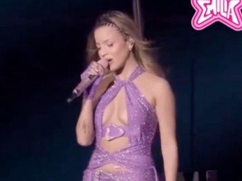 Papelón de Emilia Mernes: vergonzosa actitud de la cantante suspendiendo un show