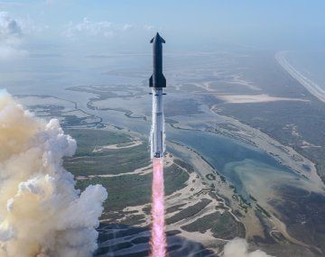 SpaceX lanzó una nueva versión del Starship.