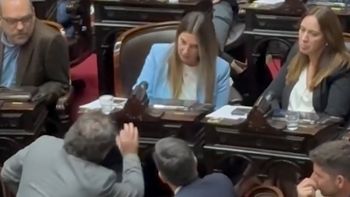 Así le gritaba Ritondo a Lospennato en plena sesión por votar contra los vetos