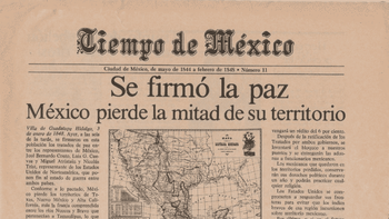 Por 15 millones de pesos, en 1848 se firman los tratados que sellan el conflicto entre México y Estados Unidos. Por 15 millones de pesos, en 1848 se firman los tratados que sellan el conflicto entre México y Estados Unidos.