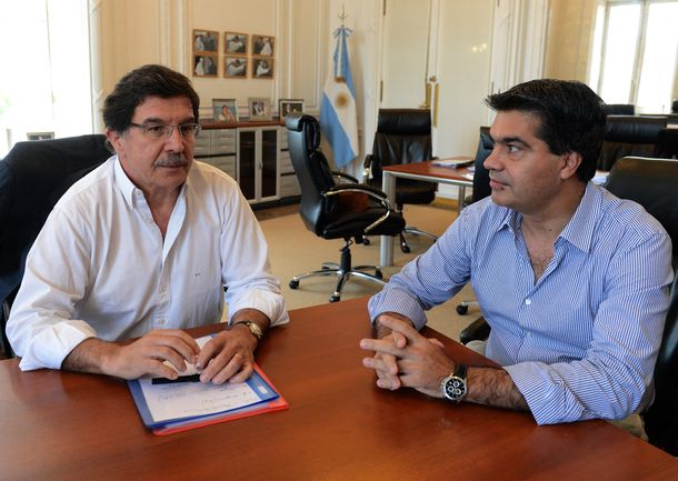 Capitanich se reunió con Sileoni para avanzar en temas educativos