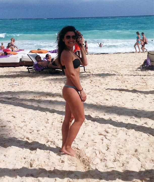 El infartante álbum íntimo de Mariana Brey en Punta Cana
