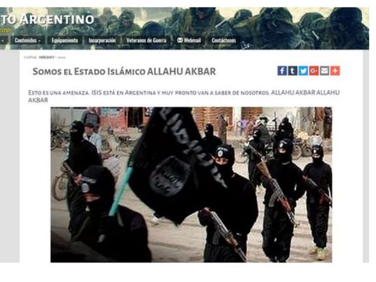 Hackearon La Pagina Oficial Del Ejercito Argentino Y Dejaron Mensajes De Isis