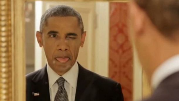 Obama fue actor por un día para promocionar el sistema de salud de EE.UU.