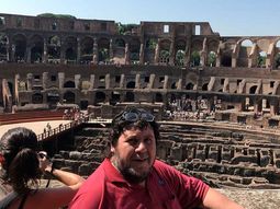 Segovia justificó su viaje a Roma: Es algo espiritual, no uso la guita del sindicato