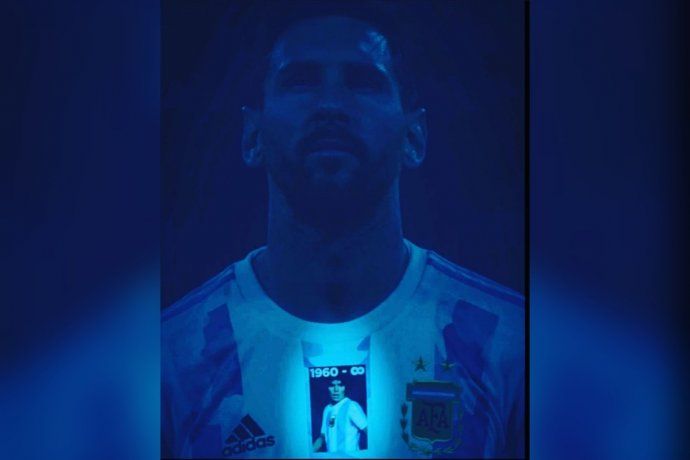 Eterno Diego, el posteo de Messi en el aniversario de la muerte de Maradona