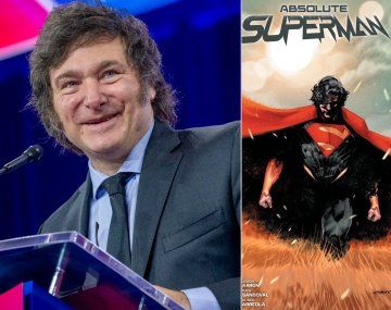 Milei se comparó con Superman y en las redes lo destrozaron