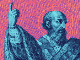 San Cirilo de Jerusalén. San Cirilo de Jerusalén.